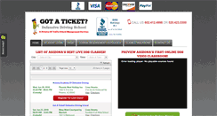 Desktop Screenshot of gotaticket.net